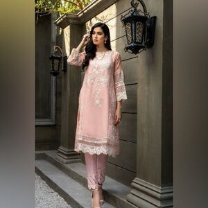 NWT Pakistani Indian Azure Kurta- Pink- S
